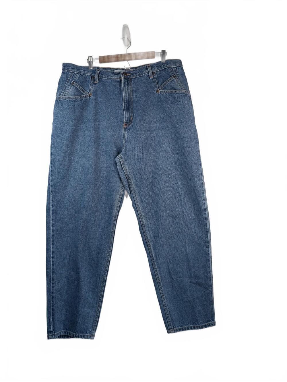 VTG 80's Zena high waisted mom jeans light wash Size 20